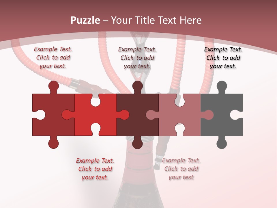 Metal Charcoal Valve PowerPoint Template