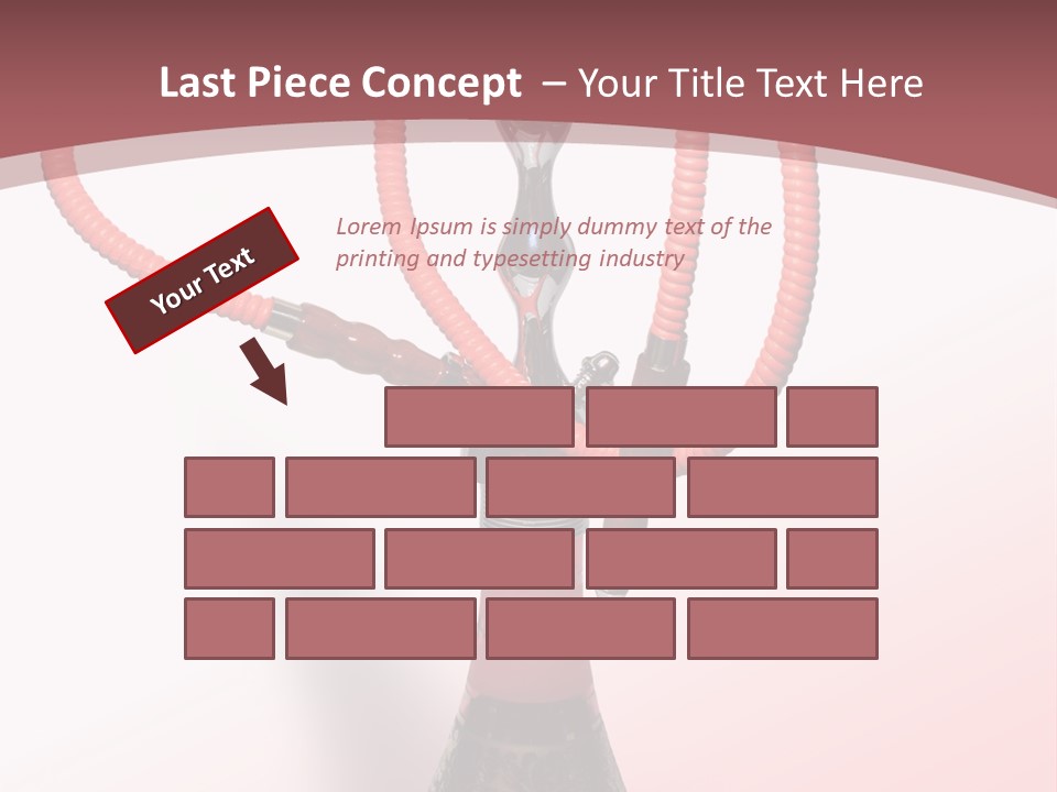 Metal Charcoal Valve PowerPoint Template