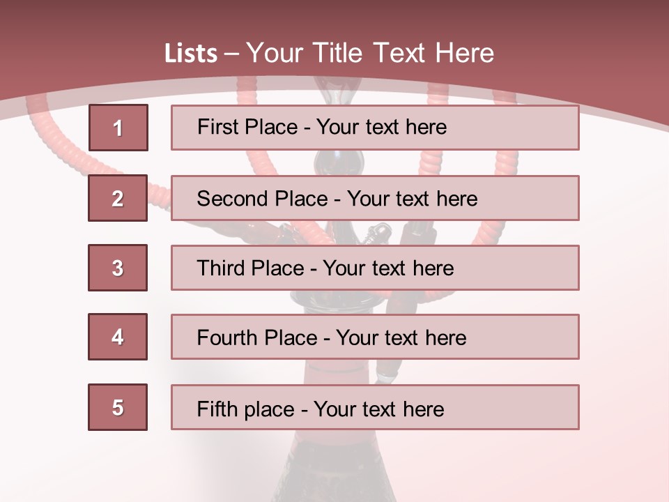 Metal Charcoal Valve PowerPoint Template