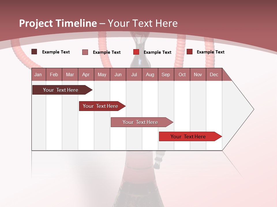 Metal Charcoal Valve PowerPoint Template