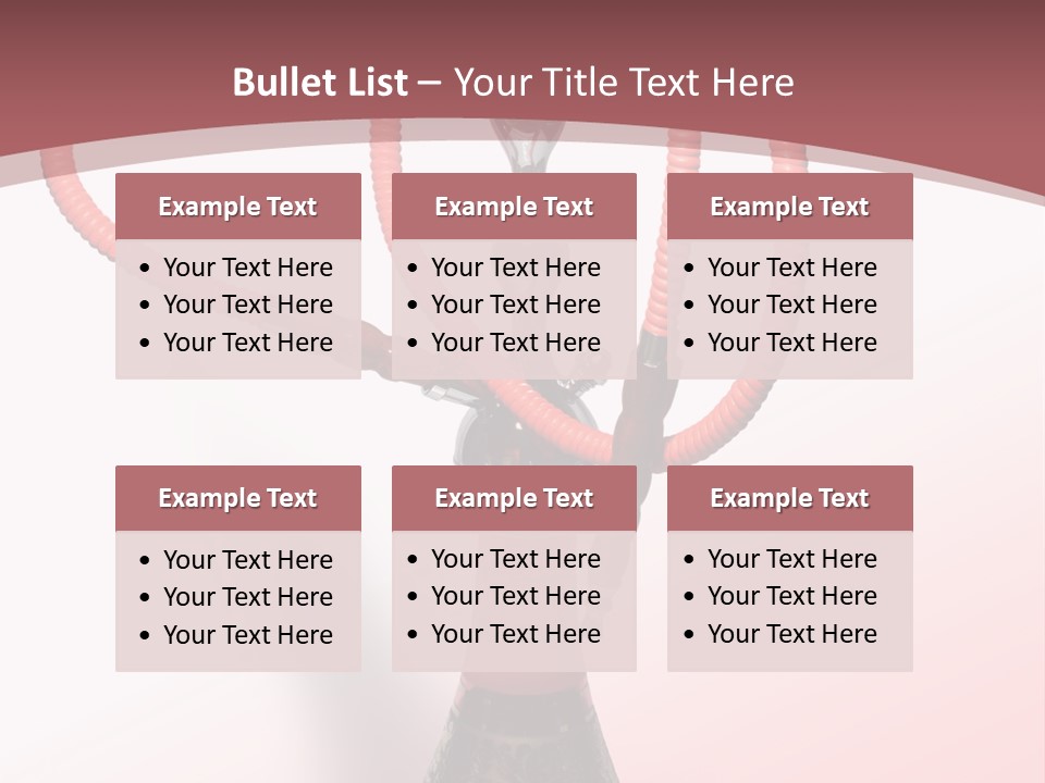 Metal Charcoal Valve PowerPoint Template
