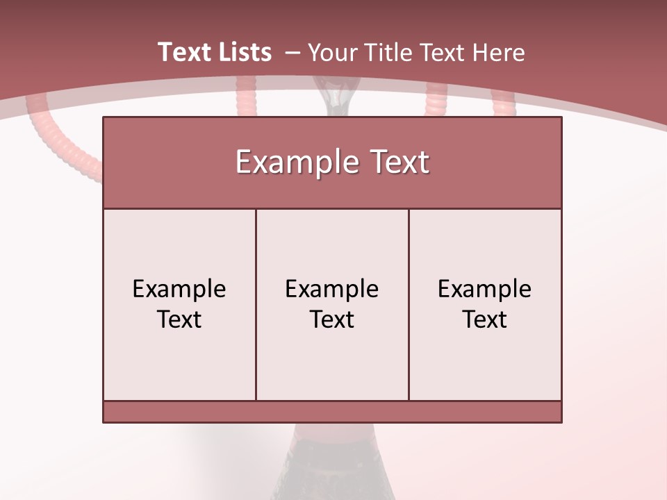 Metal Charcoal Valve PowerPoint Template