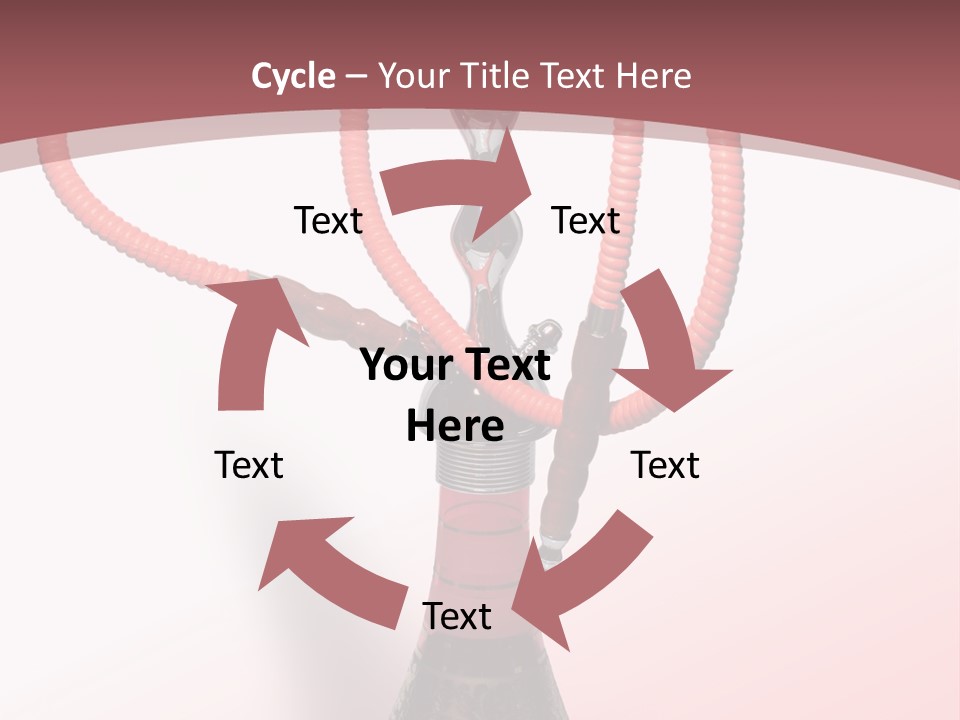 Metal Charcoal Valve PowerPoint Template