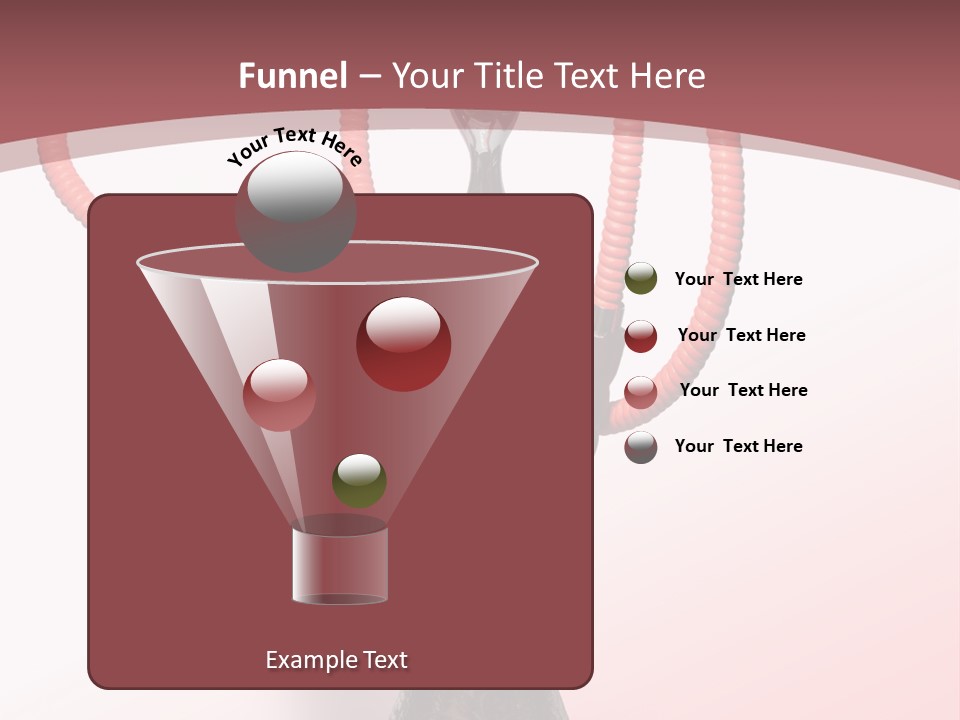 Metal Charcoal Valve PowerPoint Template