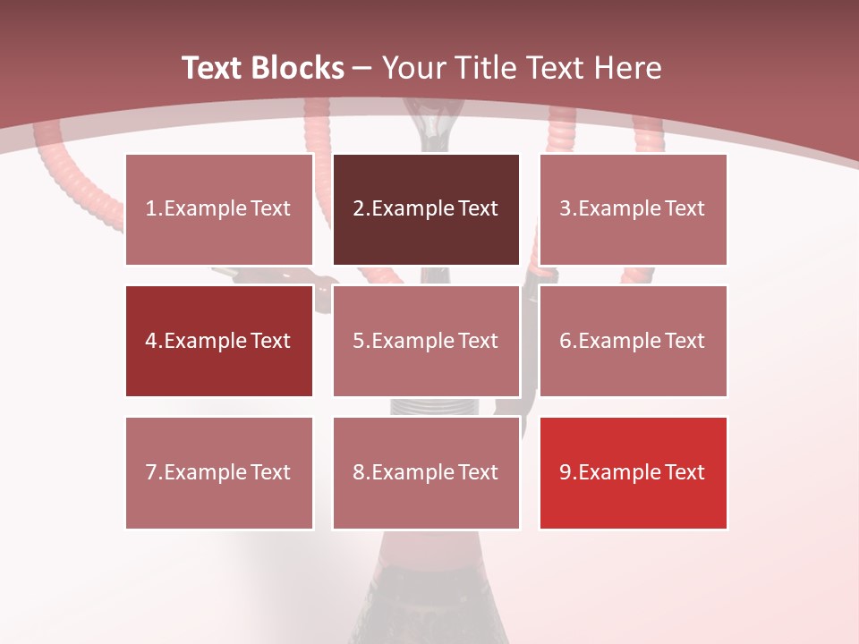 Metal Charcoal Valve PowerPoint Template