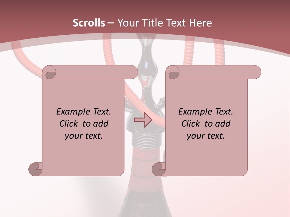 Metal Charcoal Valve PowerPoint Template