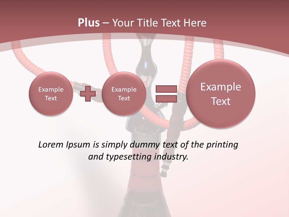 Metal Charcoal Valve PowerPoint Template
