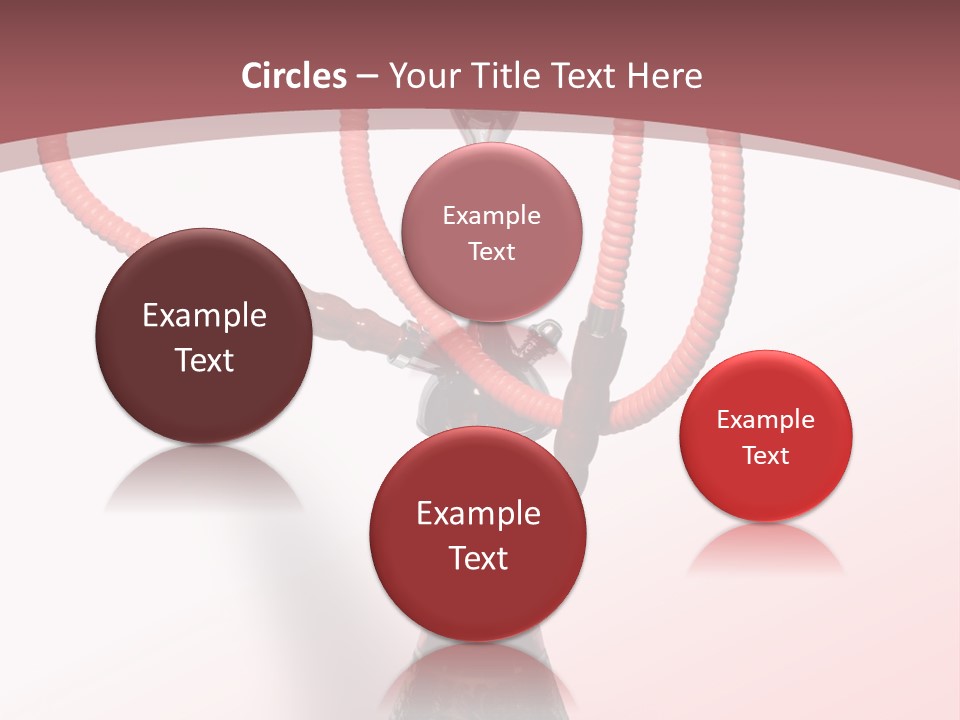 Metal Charcoal Valve PowerPoint Template