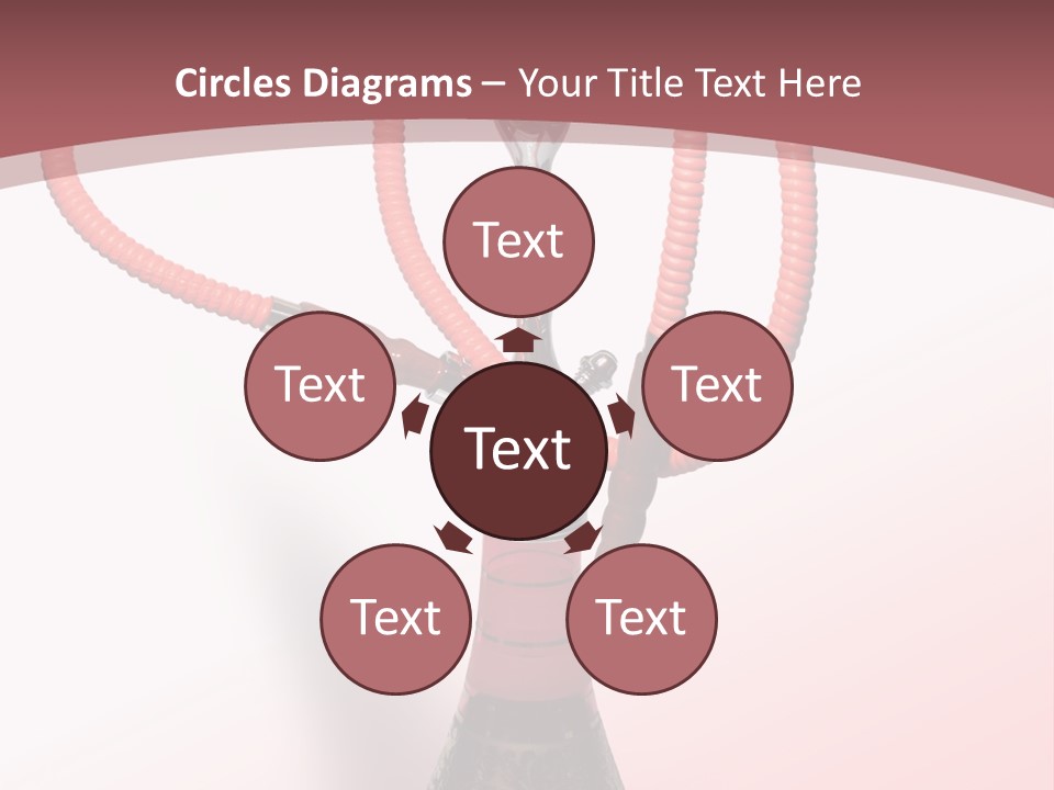 Metal Charcoal Valve PowerPoint Template