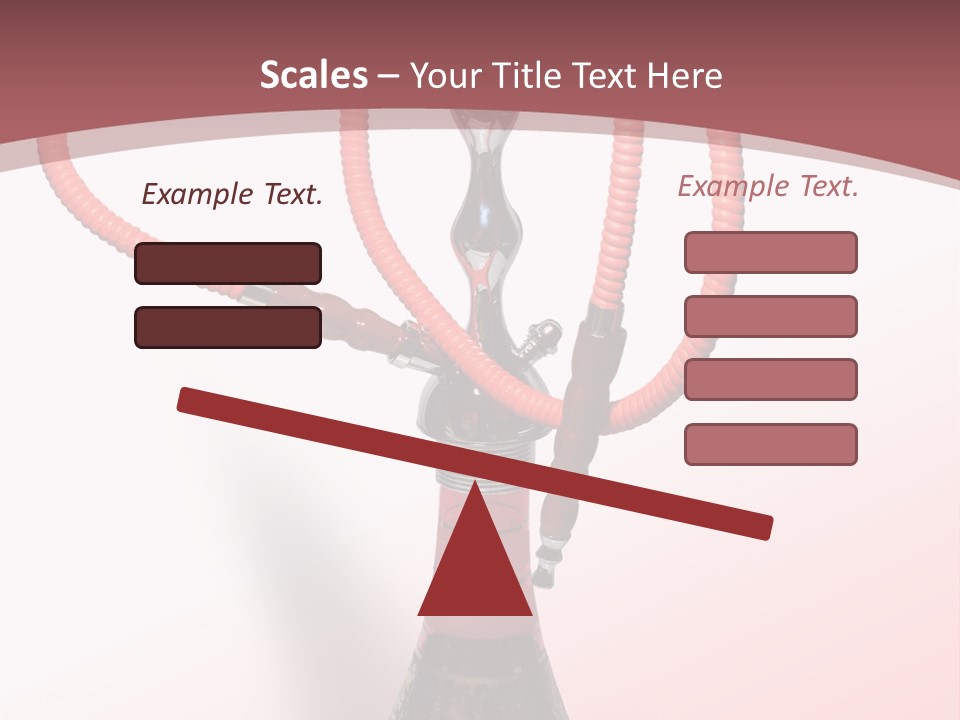 Metal Charcoal Valve PowerPoint Template