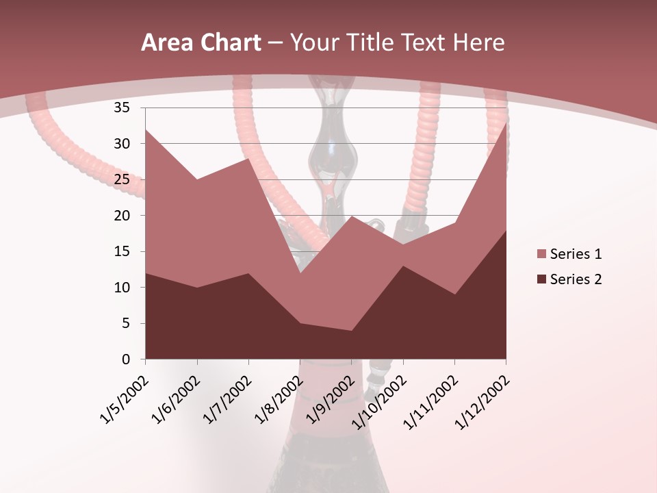 Metal Charcoal Valve PowerPoint Template