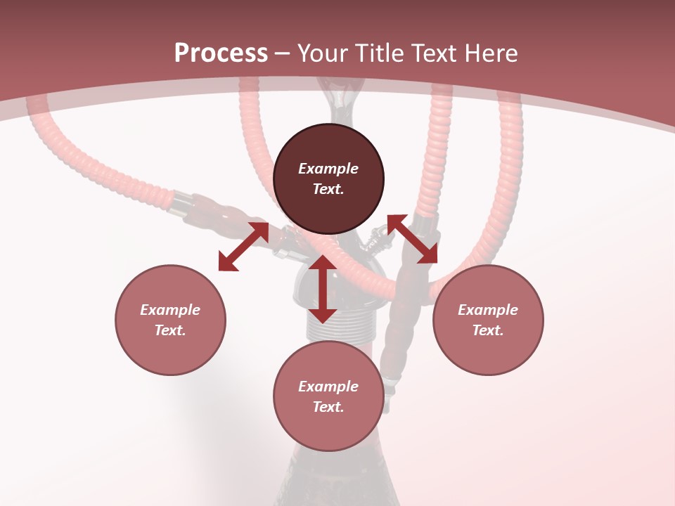 Metal Charcoal Valve PowerPoint Template