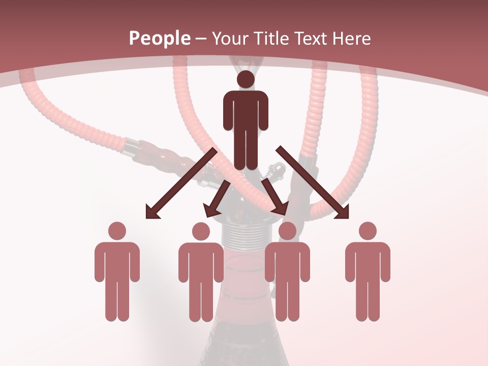 Metal Charcoal Valve PowerPoint Template