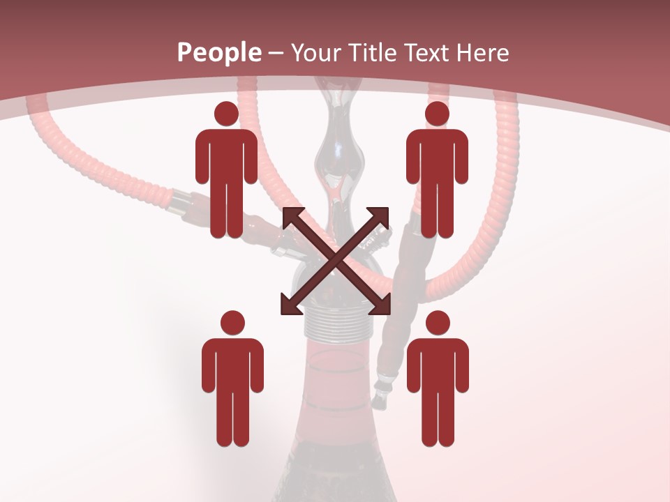 Metal Charcoal Valve PowerPoint Template