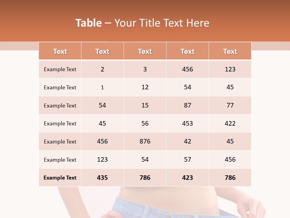 Natural Modern Beauty PowerPoint Template