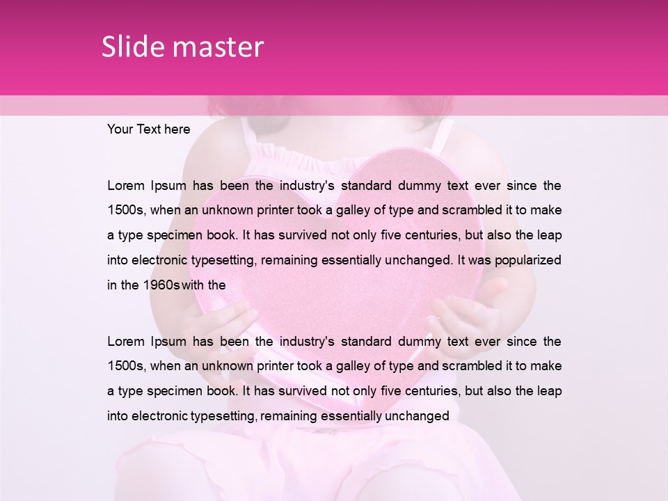 Behavior Cheerful Valentine PowerPoint Template