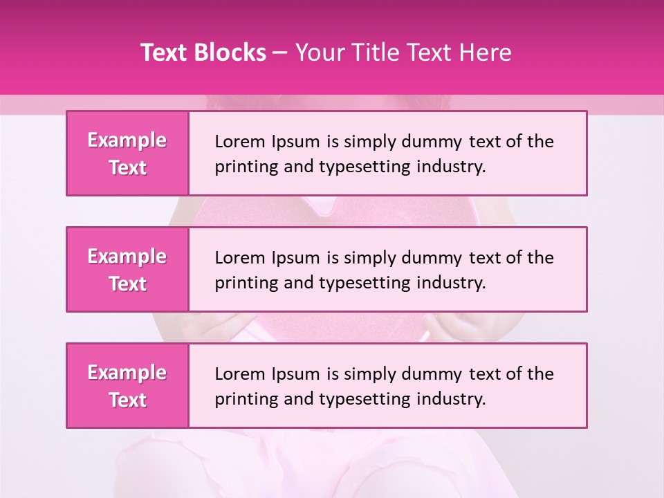 Behavior Cheerful Valentine PowerPoint Template