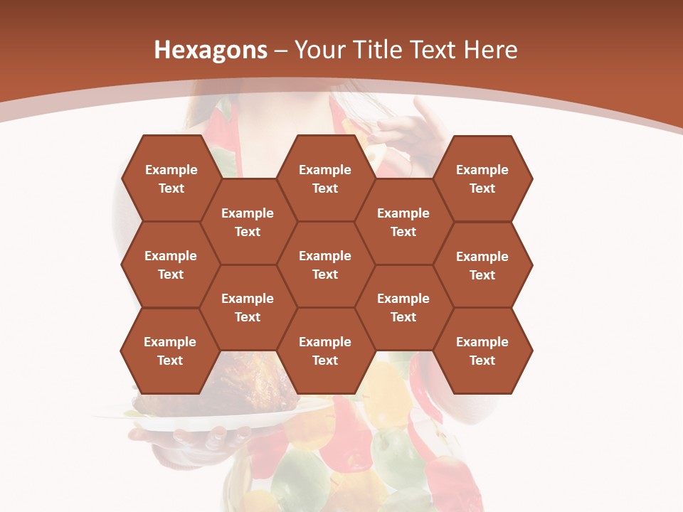 White  Maid PowerPoint Template