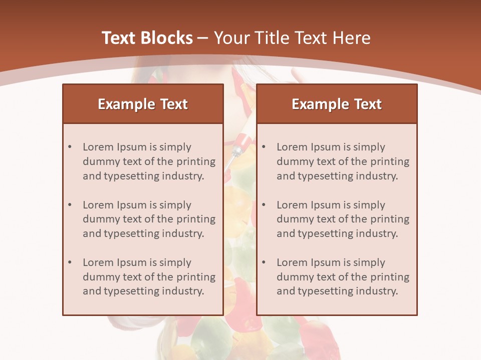 White  Maid PowerPoint Template