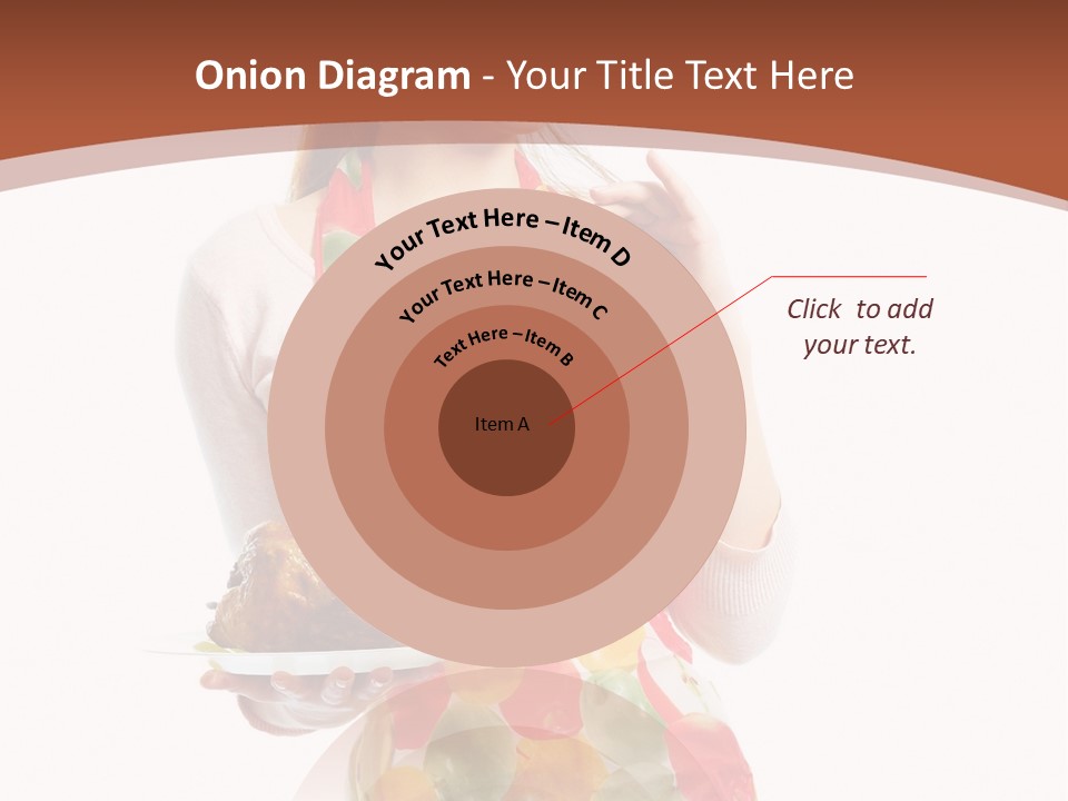 White  Maid PowerPoint Template