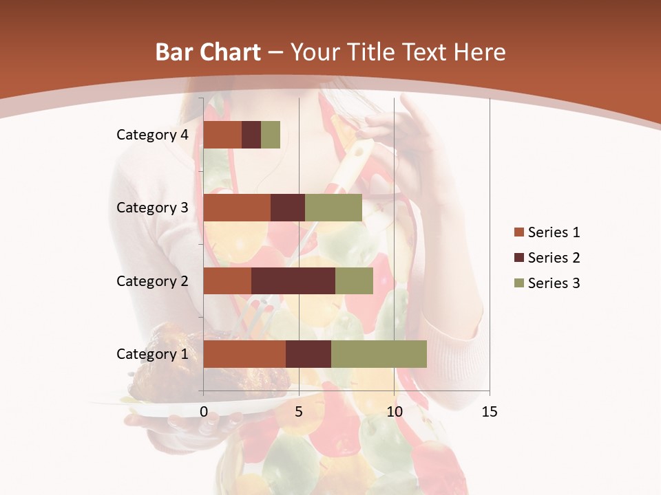 White  Maid PowerPoint Template