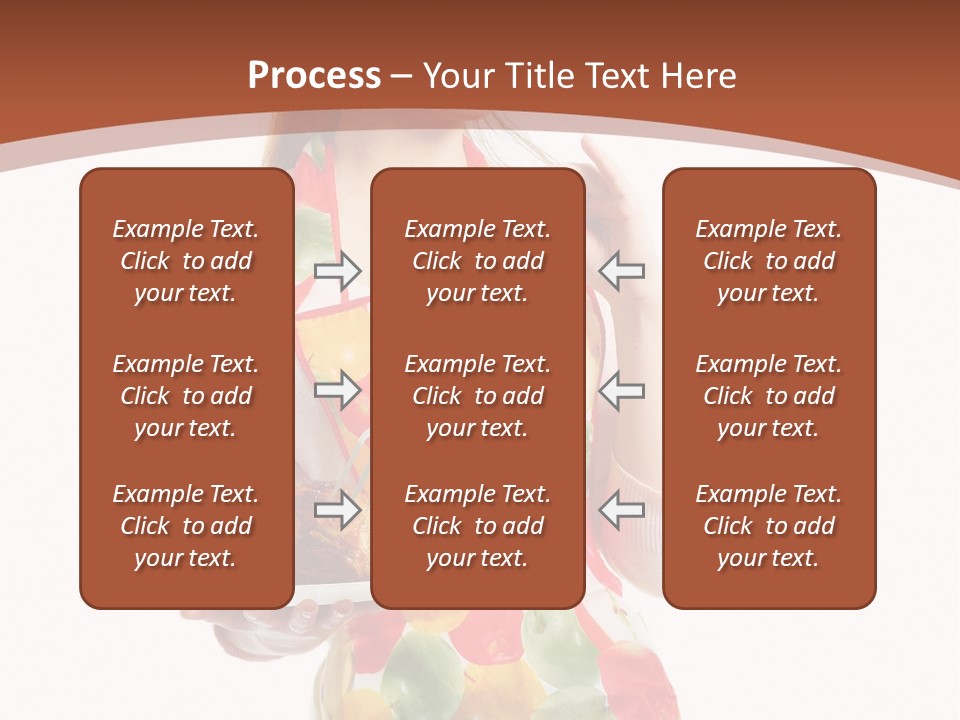 White  Maid PowerPoint Template