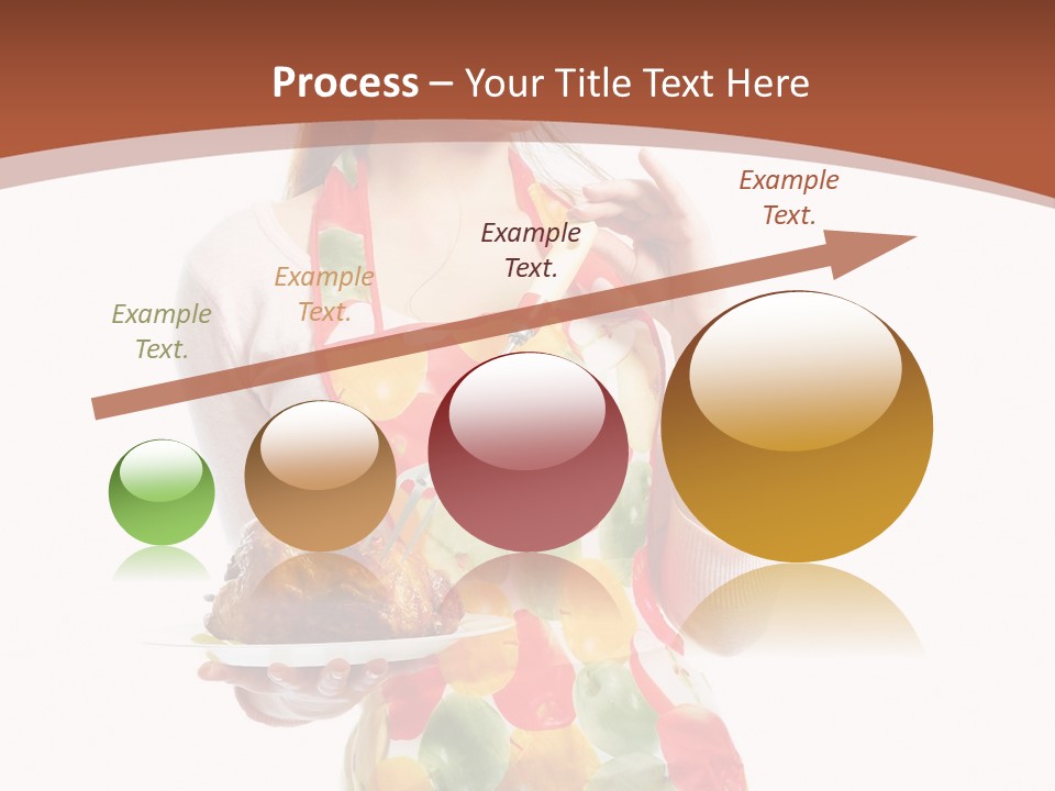 White  Maid PowerPoint Template