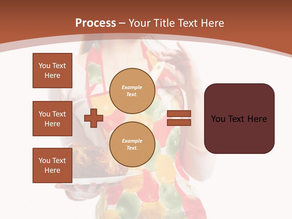 White  Maid PowerPoint Template