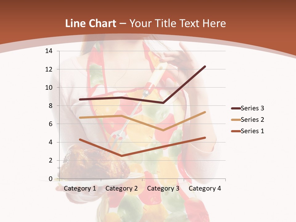 White  Maid PowerPoint Template