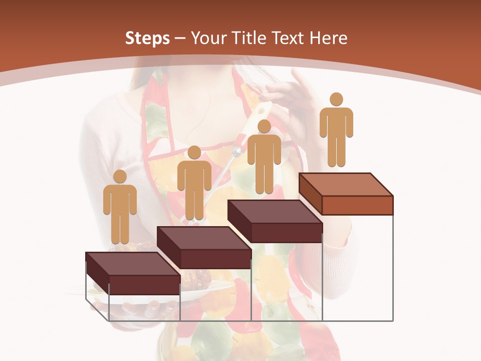 White  Maid PowerPoint Template