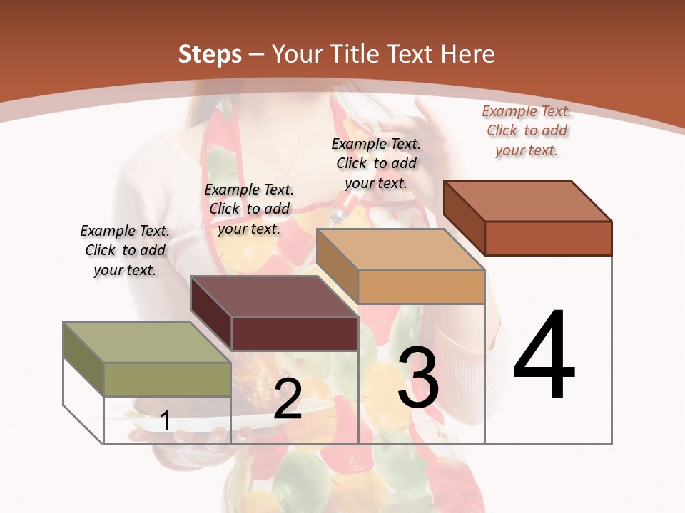 White  Maid PowerPoint Template