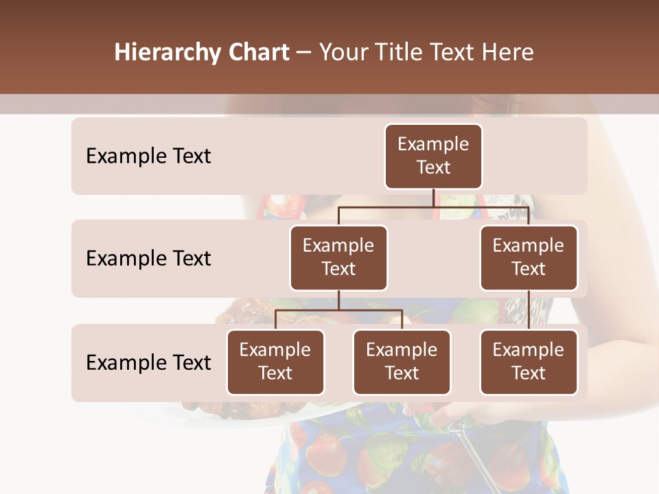Color Caucasian Grilled Chicken PowerPoint Template