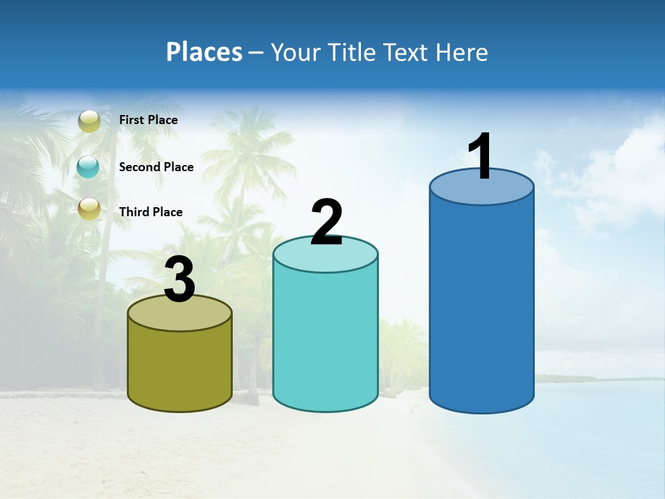 Tropical Summer Nobody PowerPoint Template
