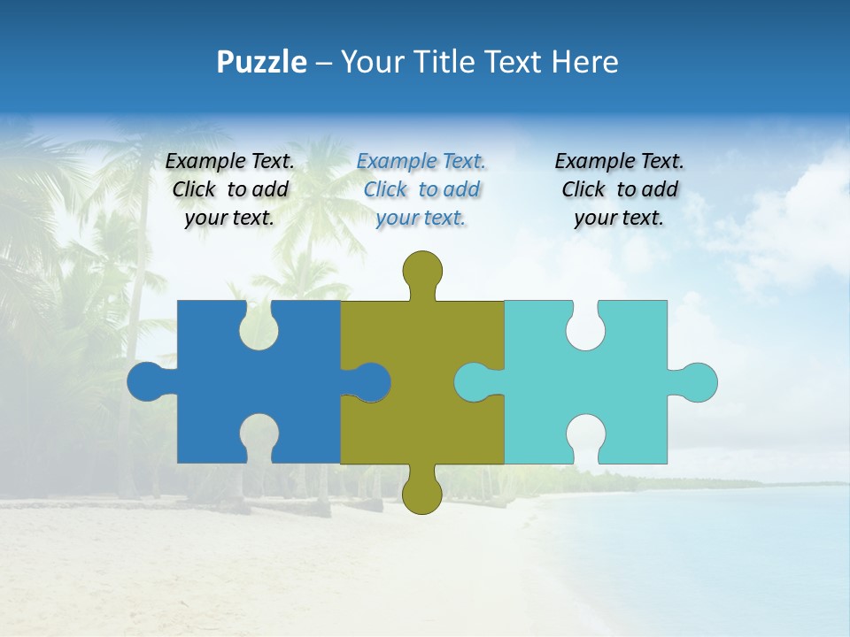 Tropical Summer Nobody PowerPoint Template