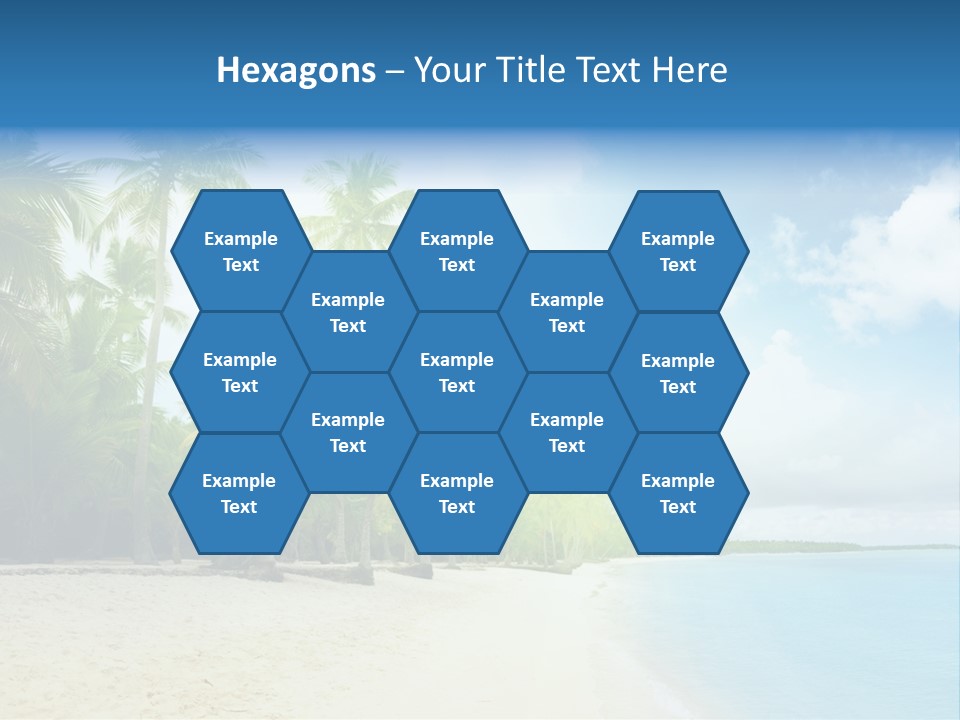 Tropical Summer Nobody PowerPoint Template