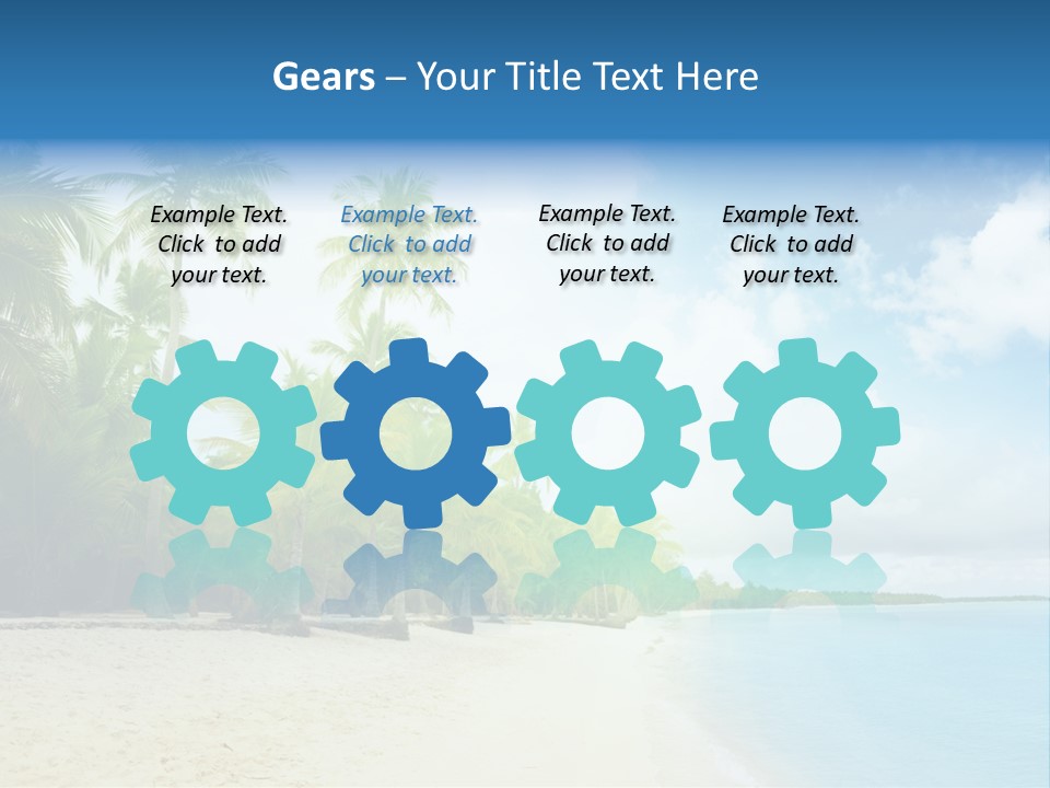 Tropical Summer Nobody PowerPoint Template