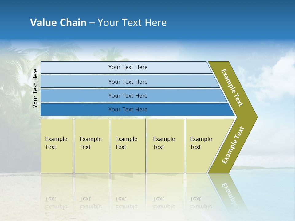 Tropical Summer Nobody PowerPoint Template