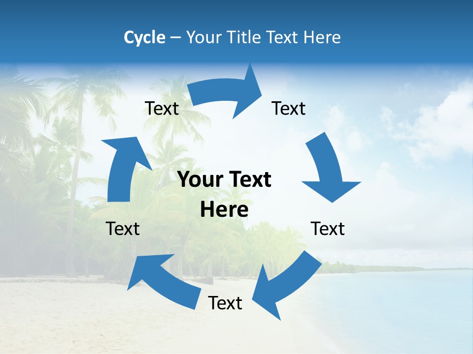 Tropical Summer Nobody PowerPoint Template