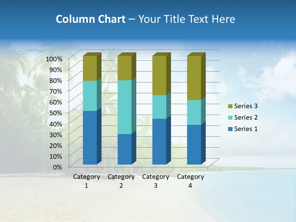 Tropical Summer Nobody PowerPoint Template
