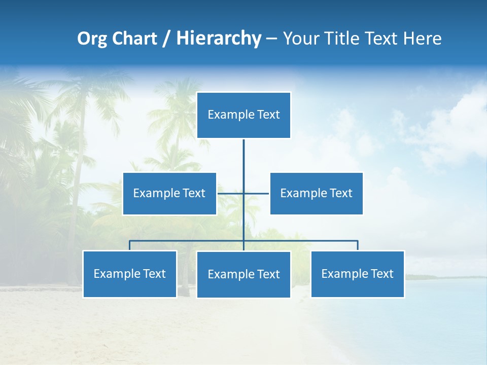 Tropical Summer Nobody PowerPoint Template