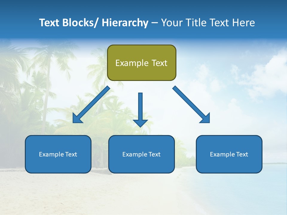 Tropical Summer Nobody PowerPoint Template