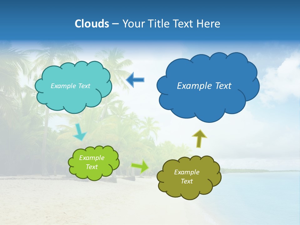 Tropical Summer Nobody PowerPoint Template