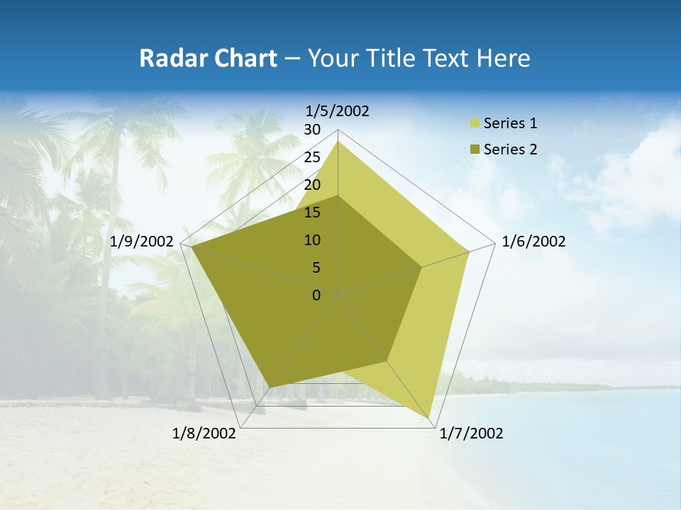 Tropical Summer Nobody PowerPoint Template