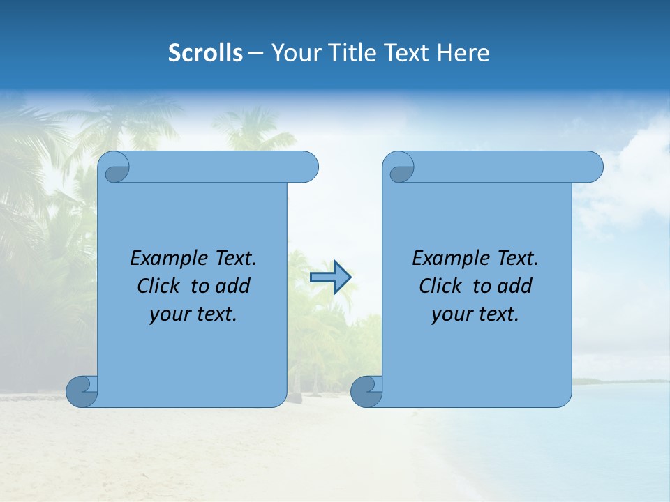 Tropical Summer Nobody PowerPoint Template
