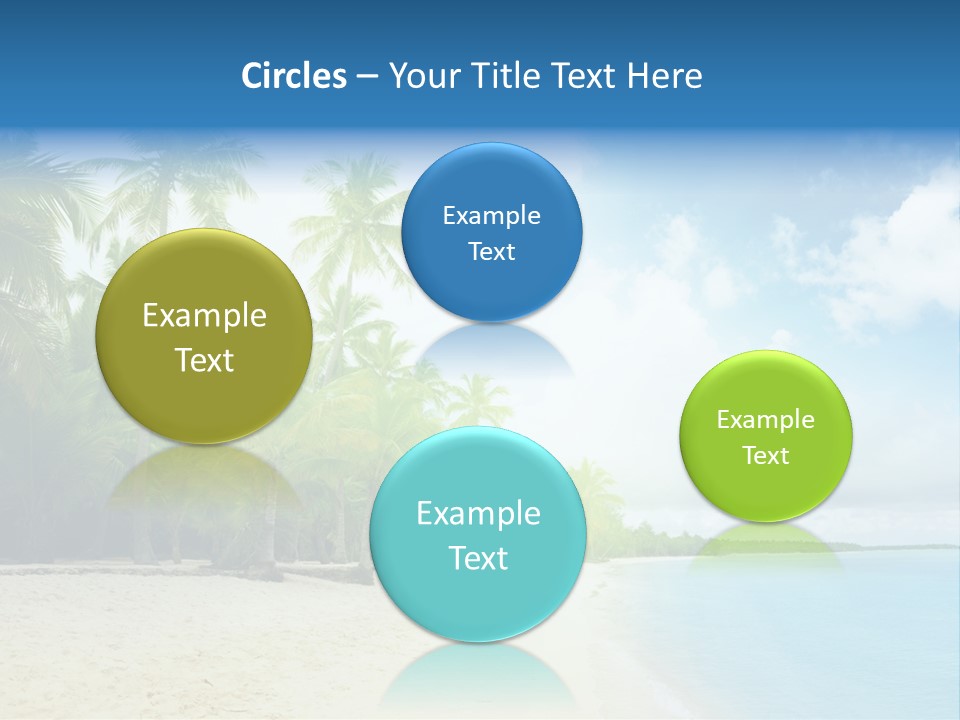 Tropical Summer Nobody PowerPoint Template