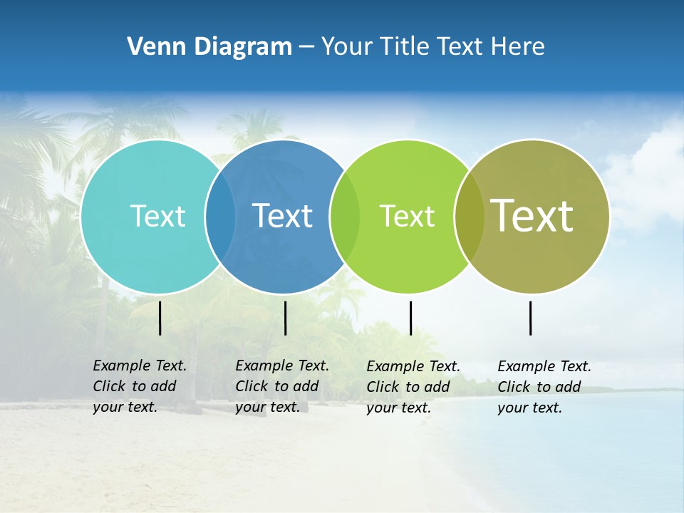 Tropical Summer Nobody PowerPoint Template