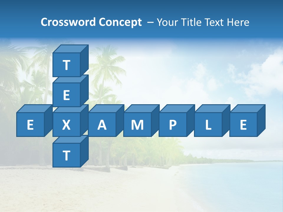 Tropical Summer Nobody PowerPoint Template