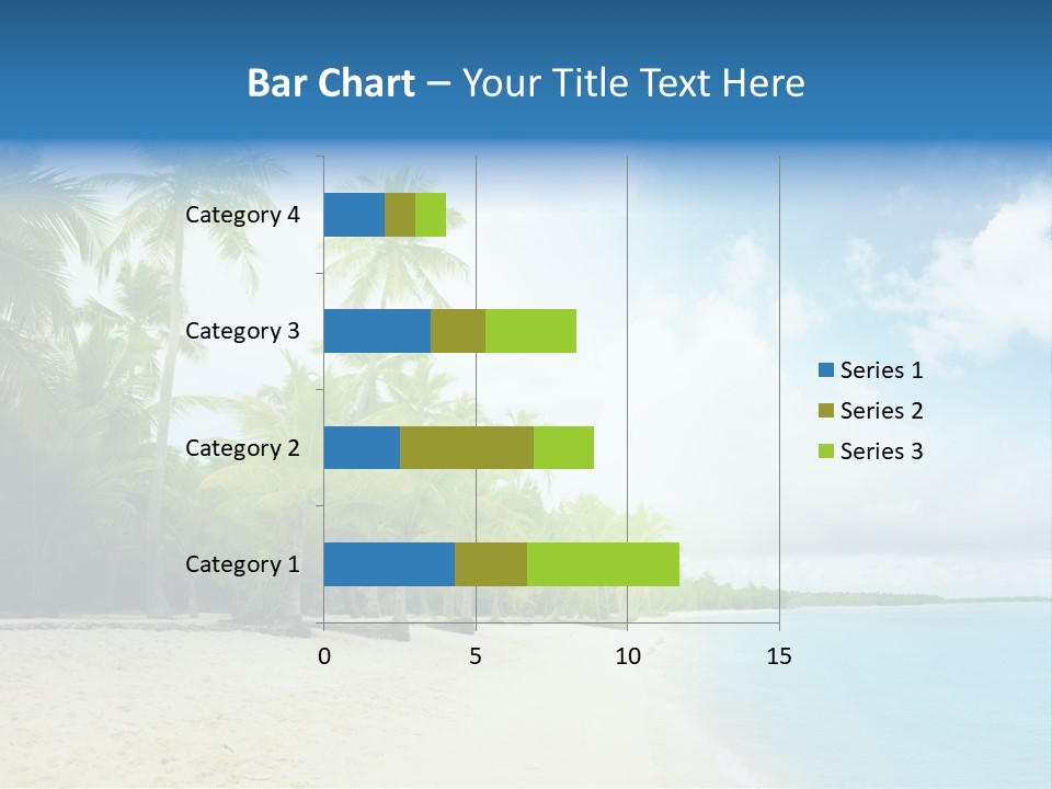 Tropical Summer Nobody PowerPoint Template