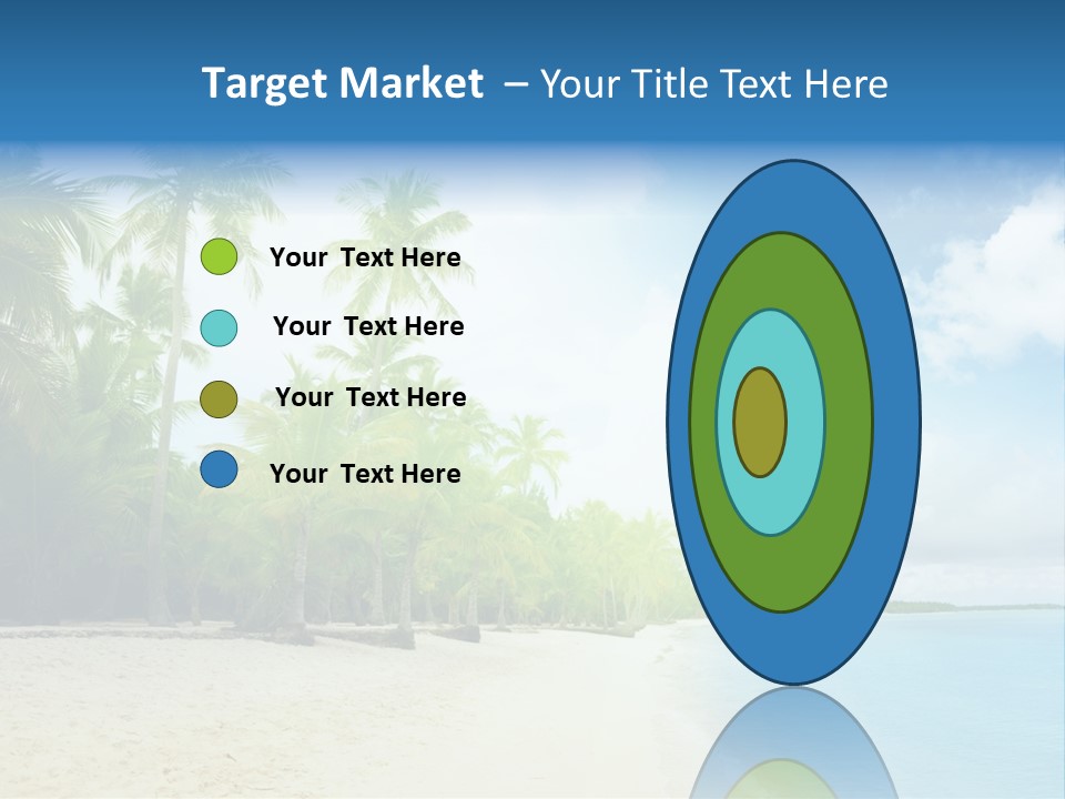 Tropical Summer Nobody PowerPoint Template