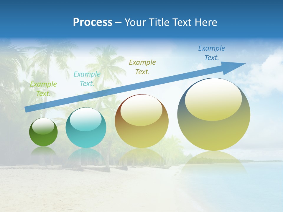 Tropical Summer Nobody PowerPoint Template